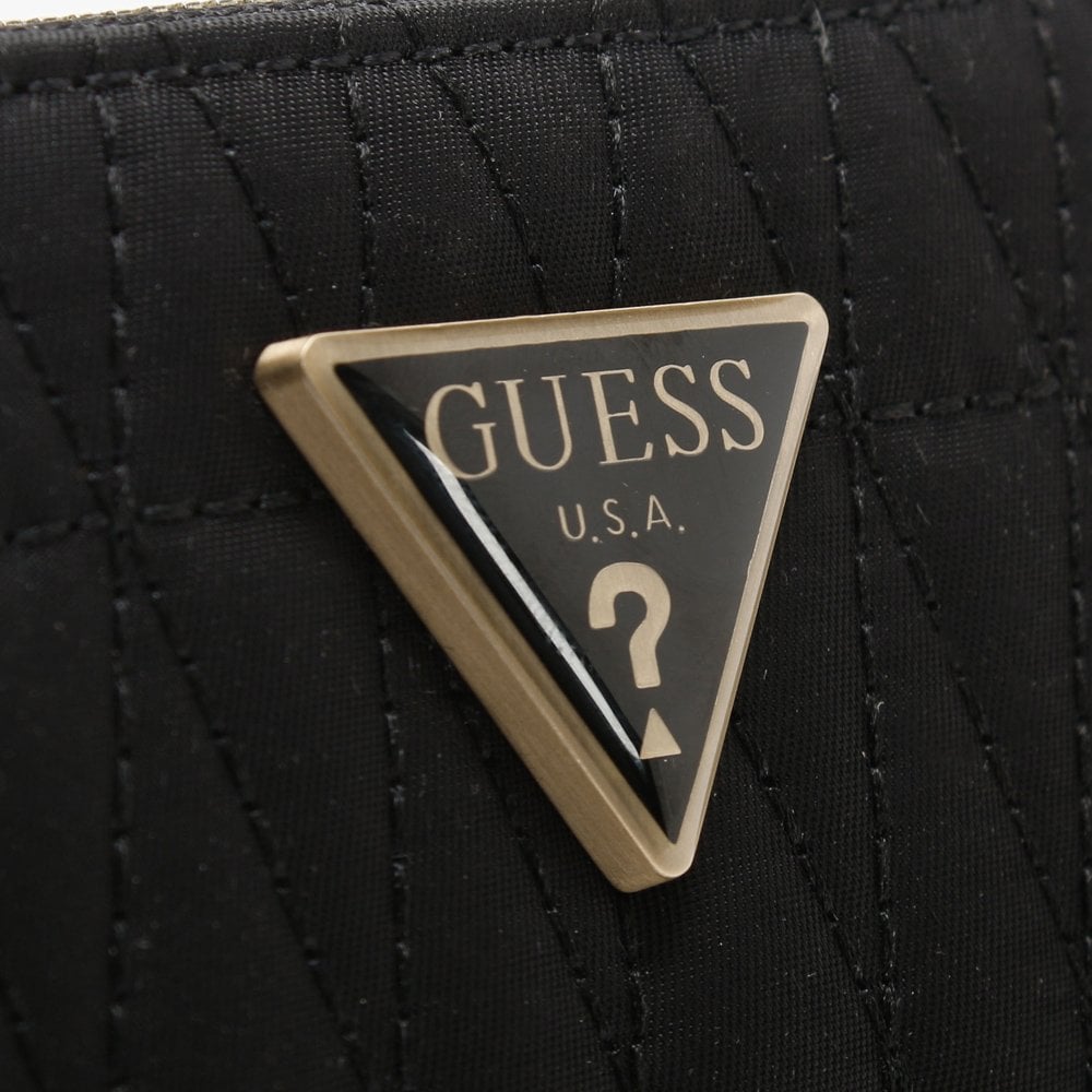 Small Layla Black Zip Around Wallet