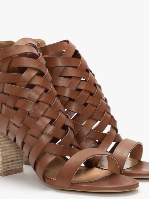 Root Tan Woven Shoe Boots