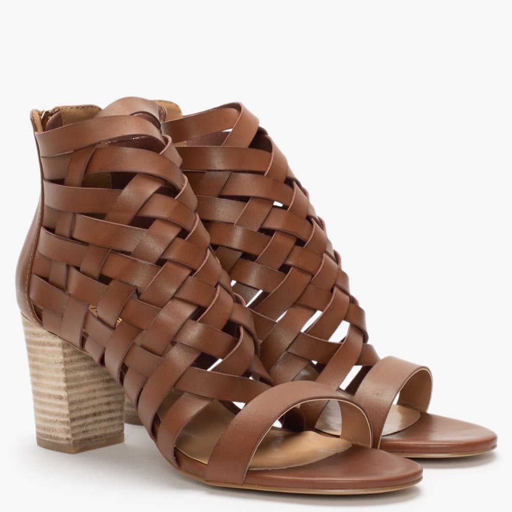 Root Tan Woven Shoe Boots