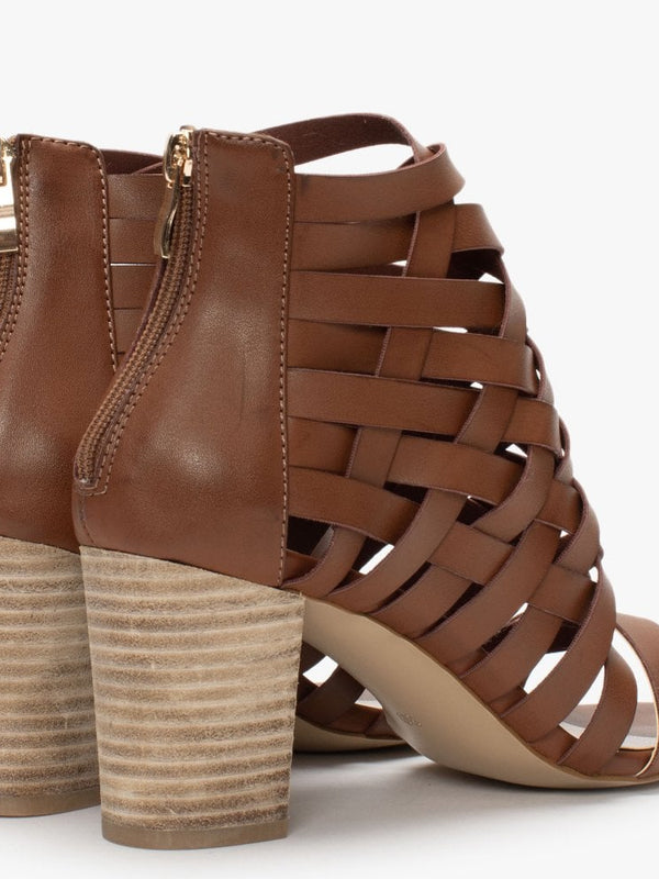 Root Tan Woven Shoe Boots