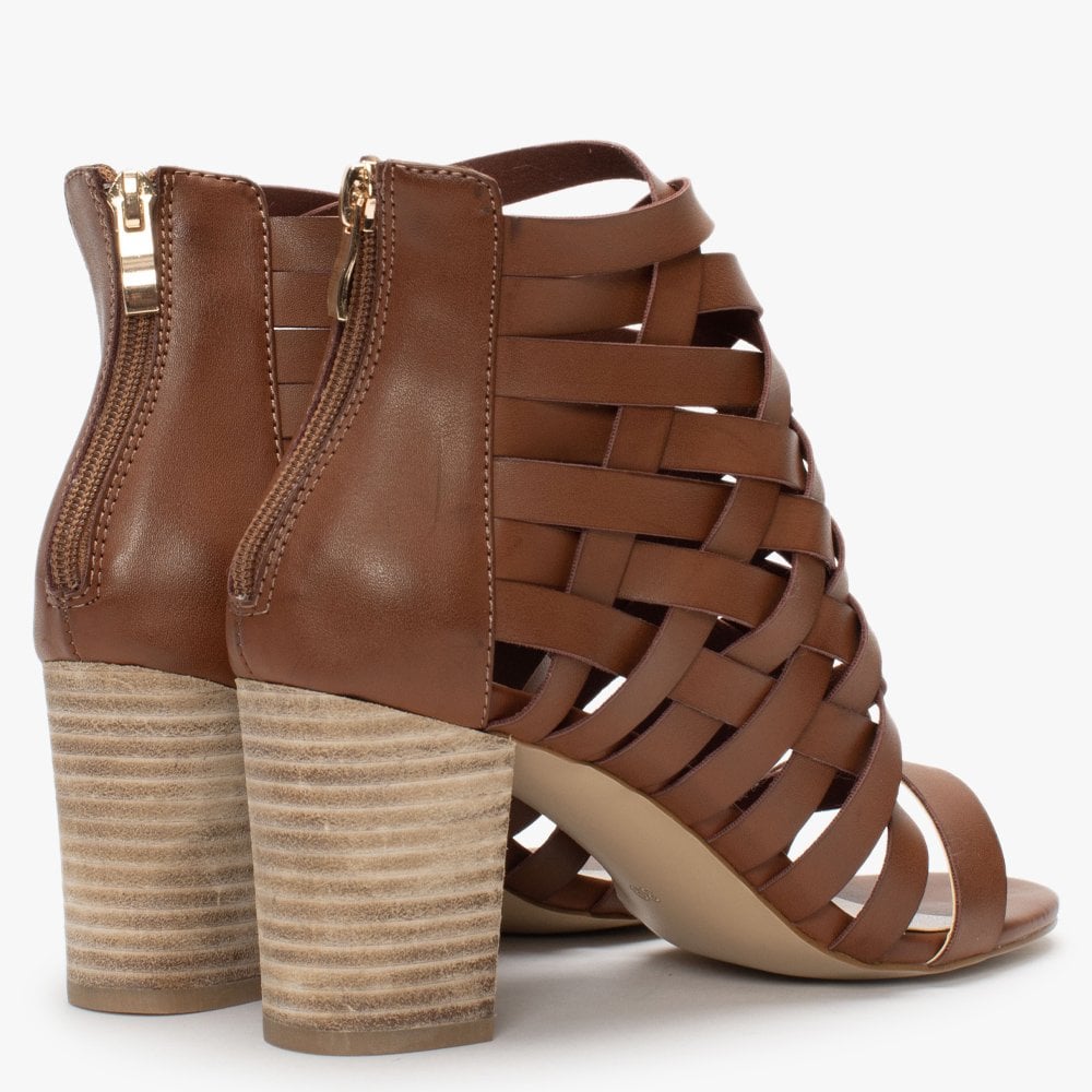 Root Tan Woven Shoe Boots