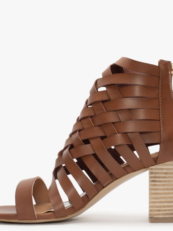 Root Tan Woven Shoe Boots