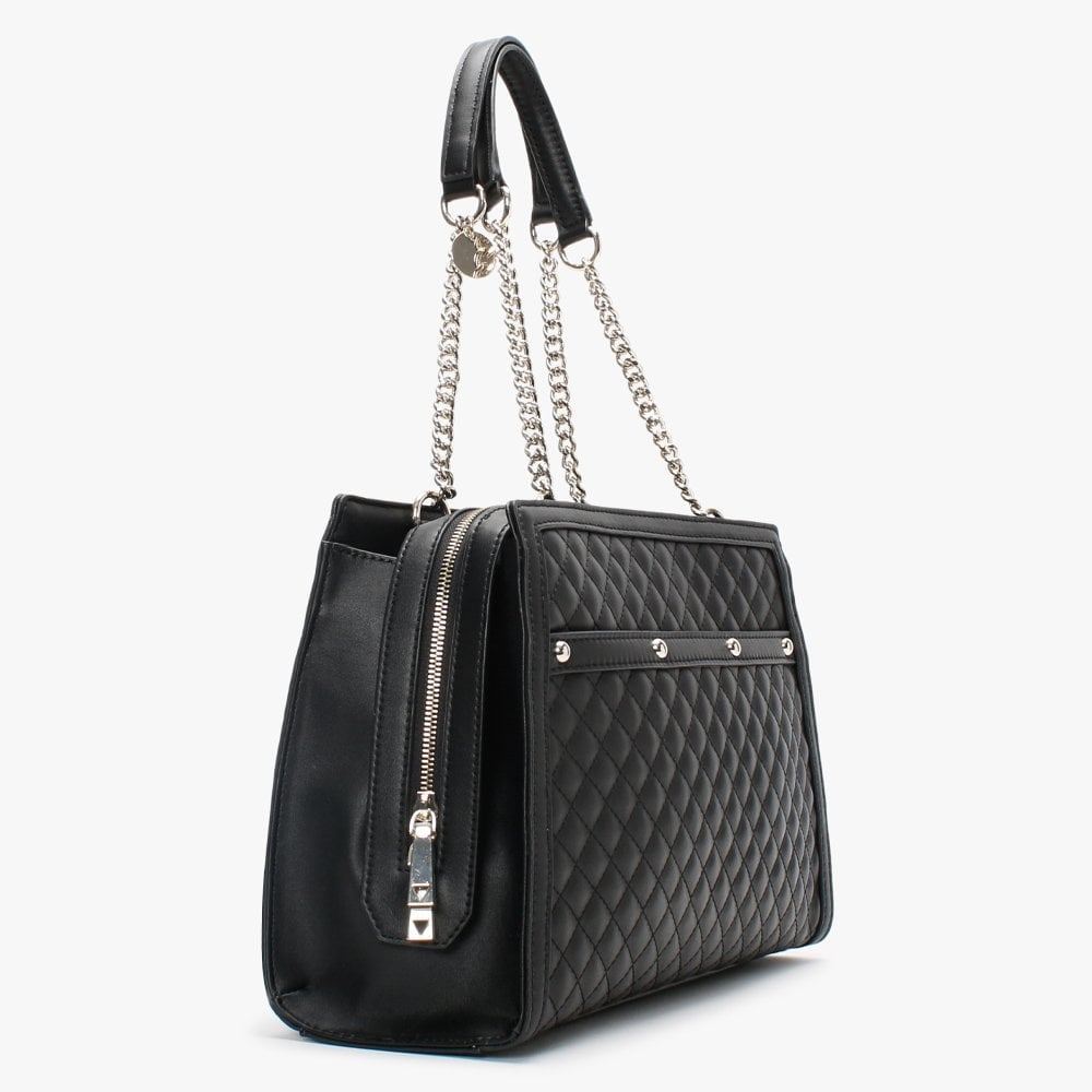 Heyden Black Quilted Shoulder Bag