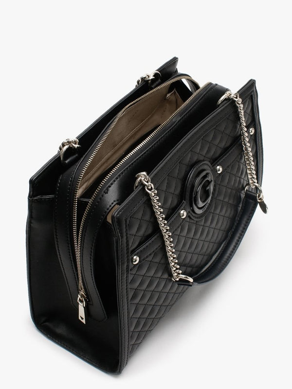 Heyden Black Quilted Shoulder Bag