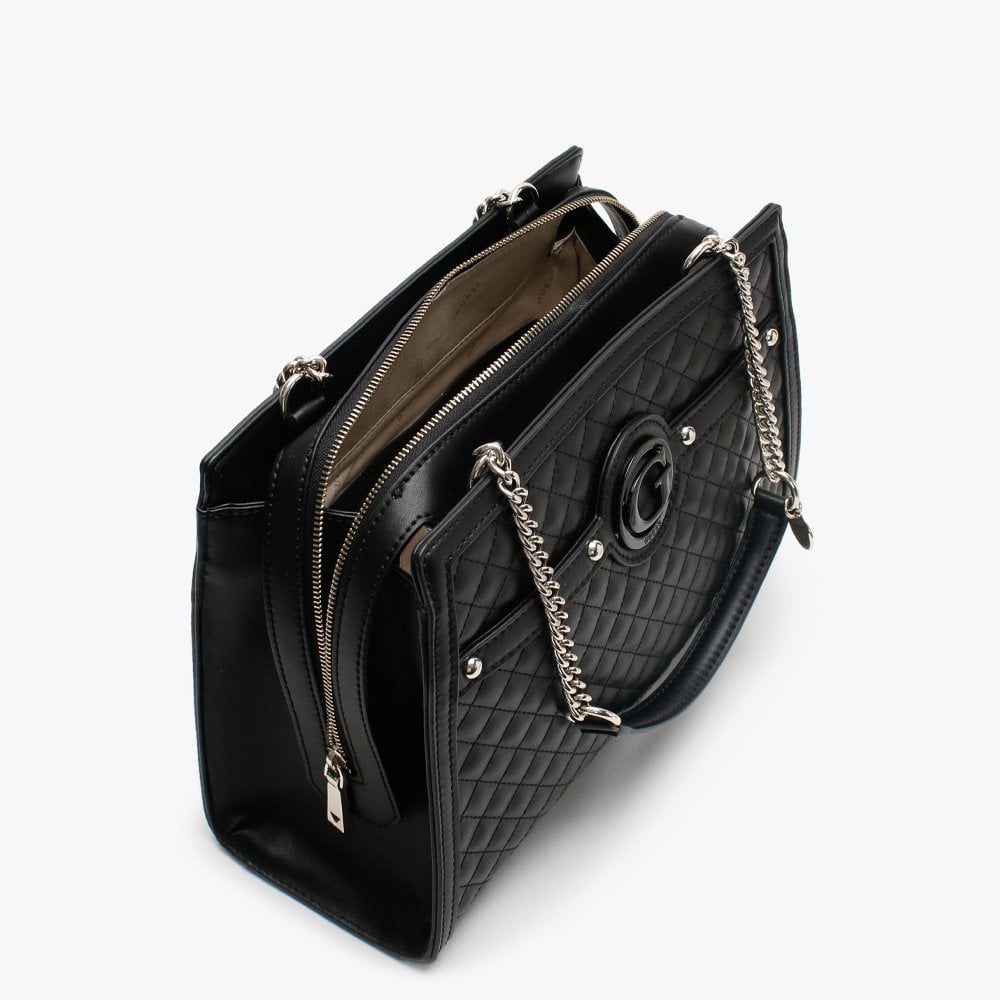 Heyden Black Quilted Shoulder Bag