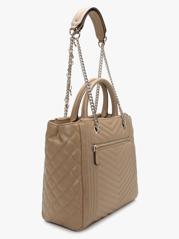 Lida Society Beige Satchel Bag
