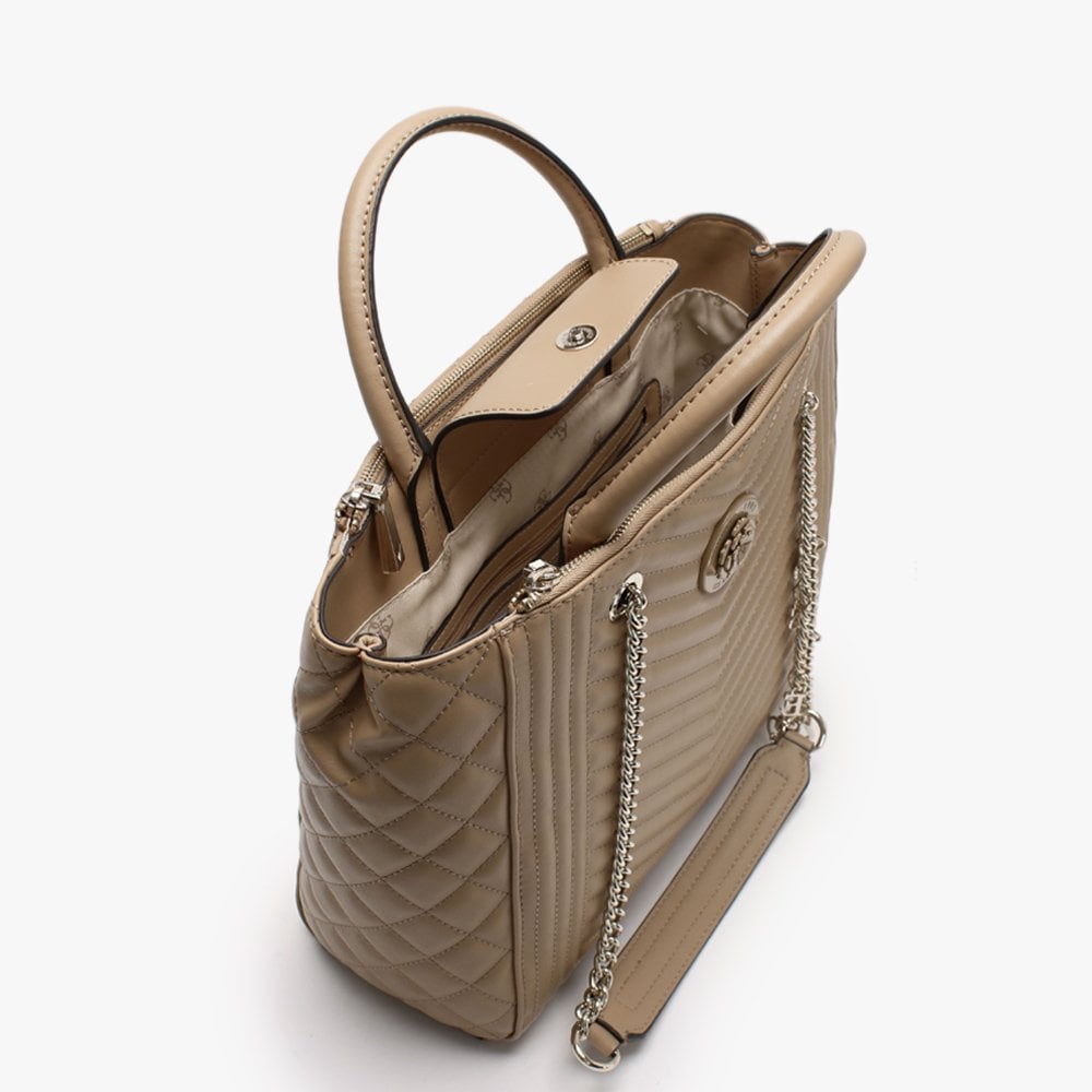 Lida Society Beige Satchel Bag