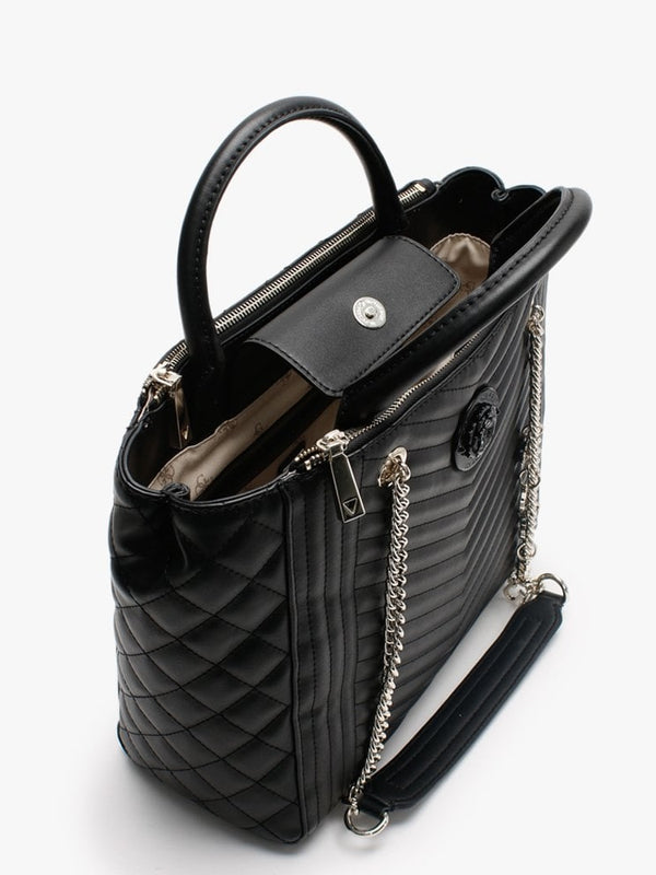 Lida Society Black Satchel Bag