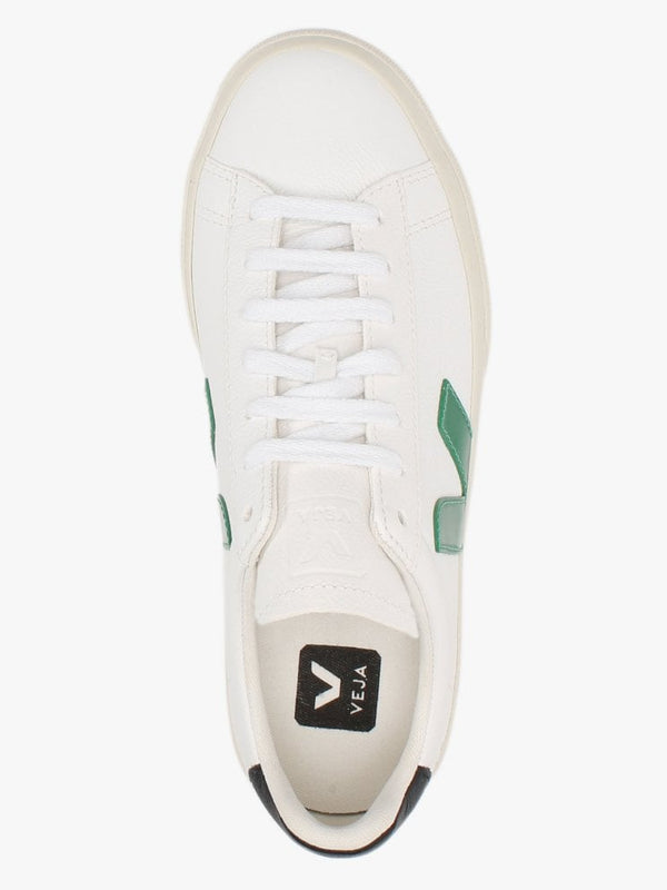 Campo Chromefree Leather Extra White Emeraude Black Trainers