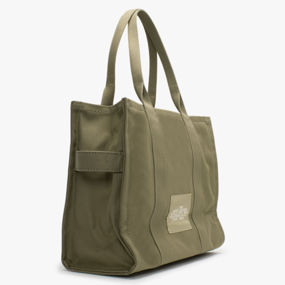 The Traveler Slate Green Canvas Tote Bag