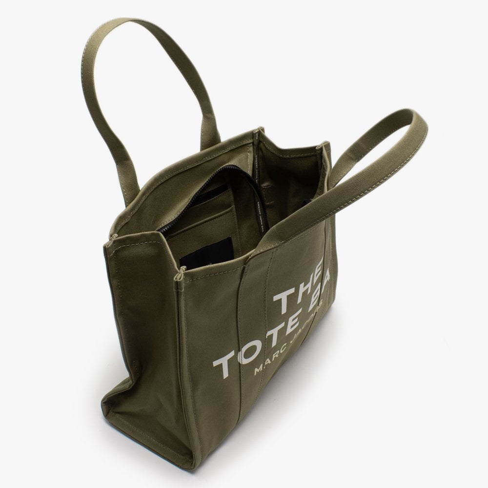 The Traveler Slate Green Canvas Tote Bag