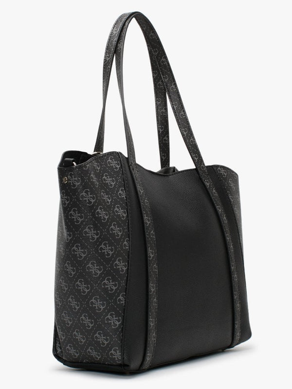 Large Naya Trap Black Logo Tote Bag