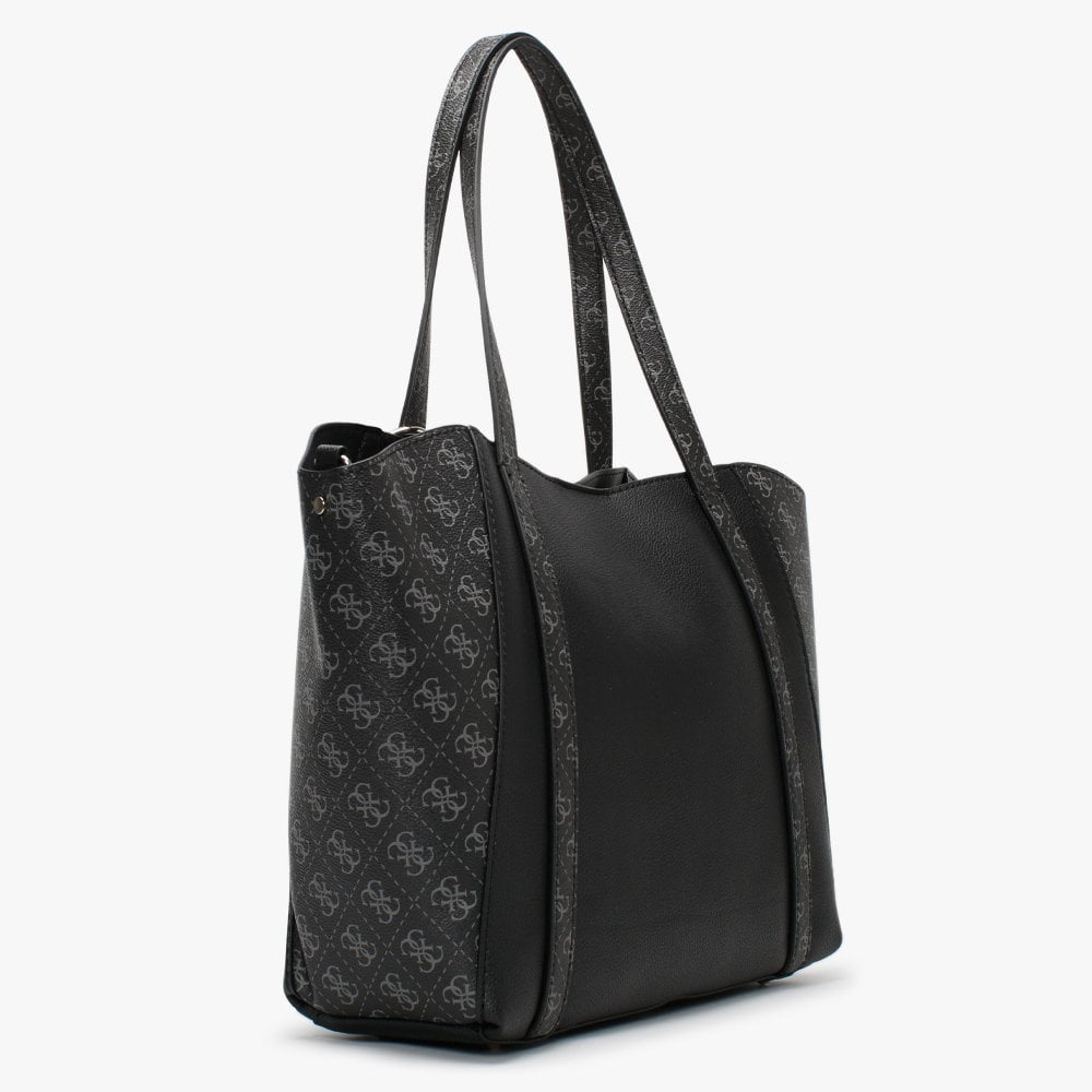 Large Naya Trap Black Logo Tote Bag