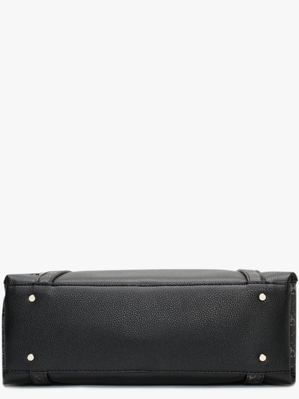 Large Naya Trap Black Logo Tote Bag