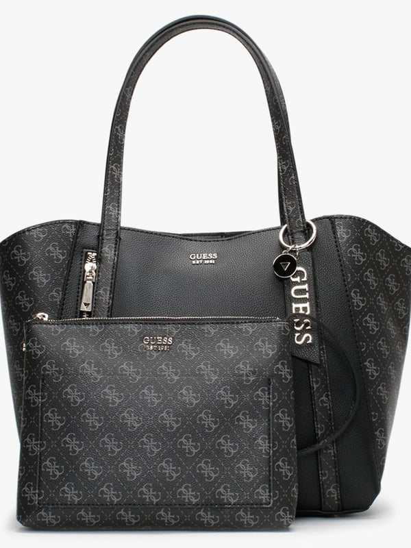 Large Naya Trap Black Logo Tote Bag