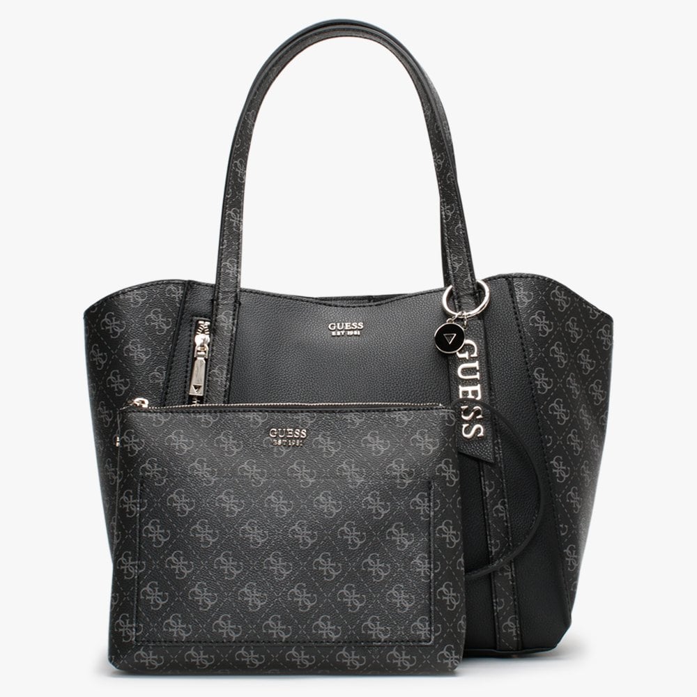 Large Naya Trap Black Logo Tote Bag