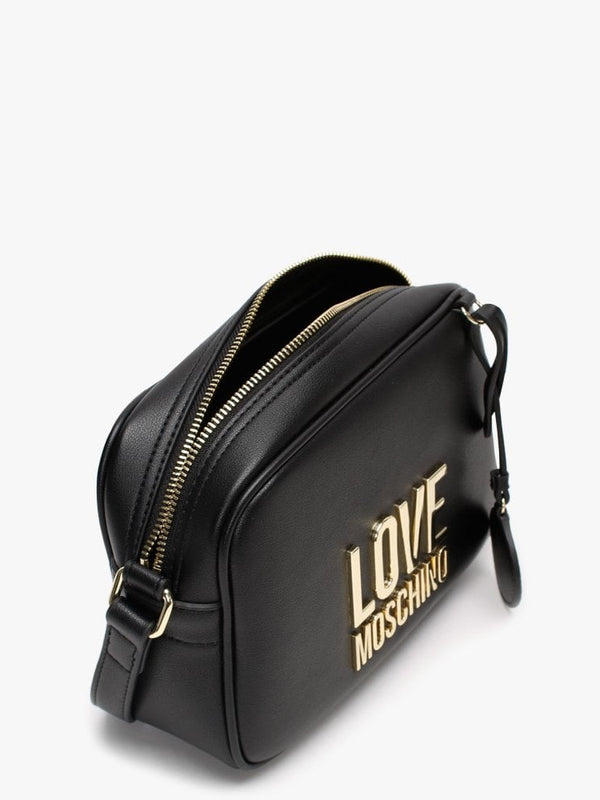 Logo Black Cross-Body Bag