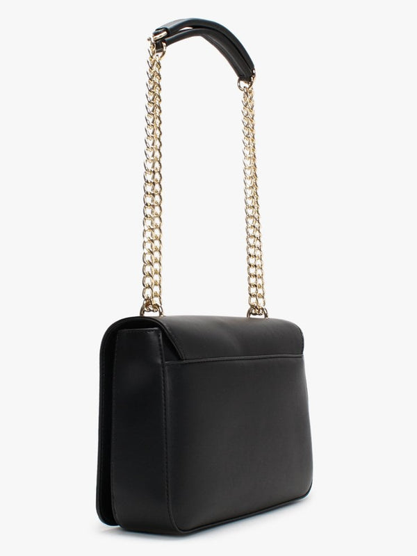 Heart Black Shoulder Bag