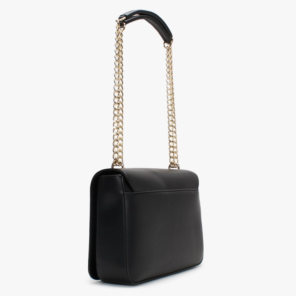 Heart Black Shoulder Bag