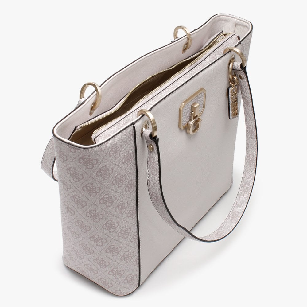 Noelle E Signature Logo Pink Tote Bag