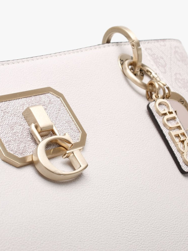 Noelle E Signature Logo Pink Tote Bag