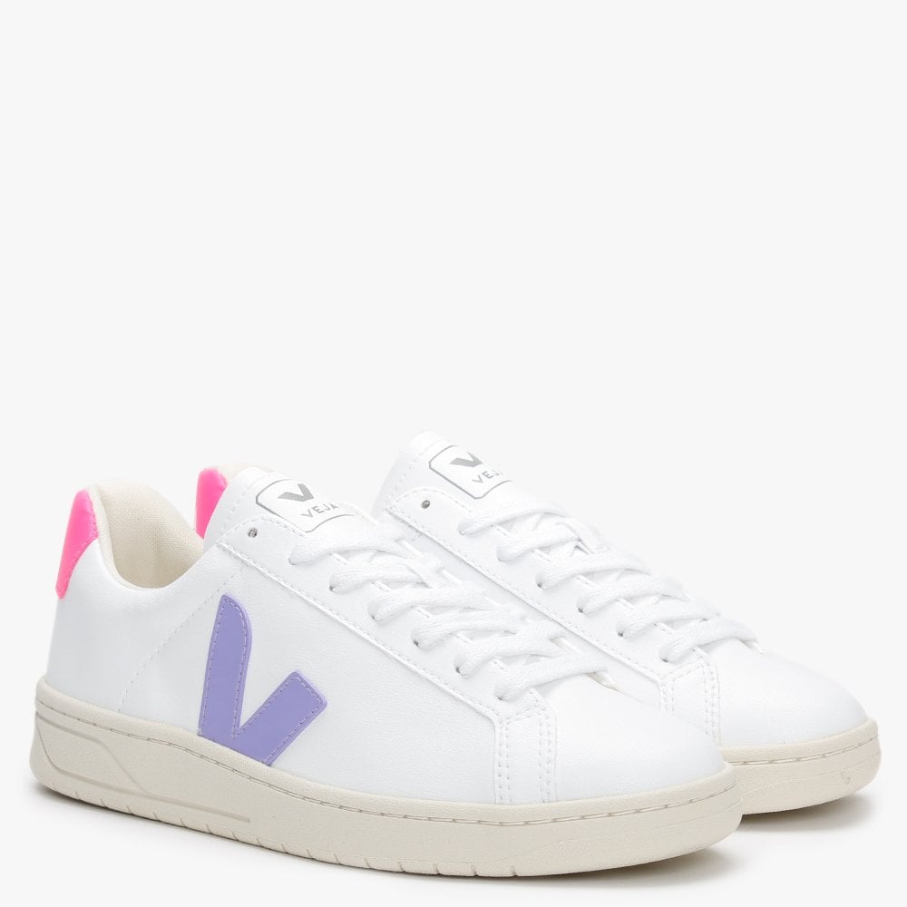 Urca Vegan C.W.L White Lavande Sari Trainers