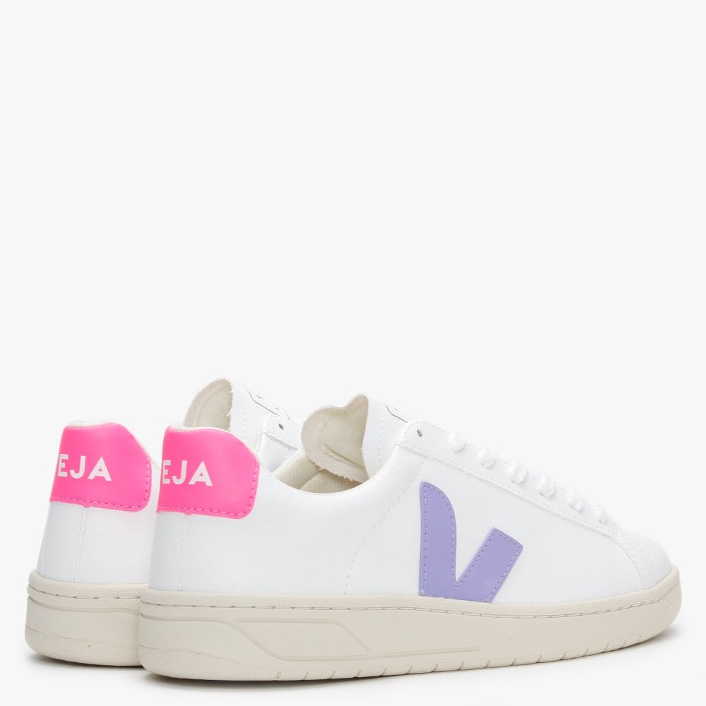 Urca Vegan C.W.L White Lavande Sari Trainers