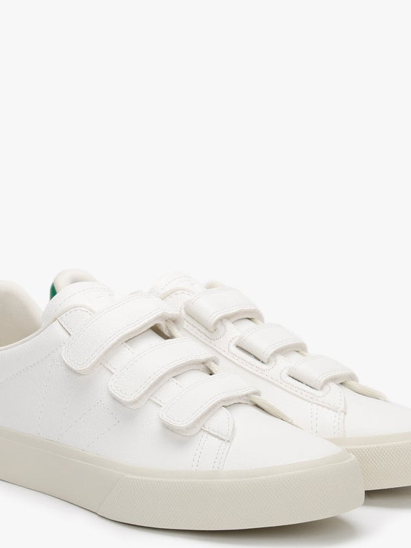 Recife Chromefree Leather Extra White Emeraude Trainers