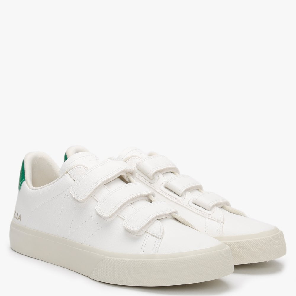 Recife Chromefree Leather Extra White Emeraude Trainers