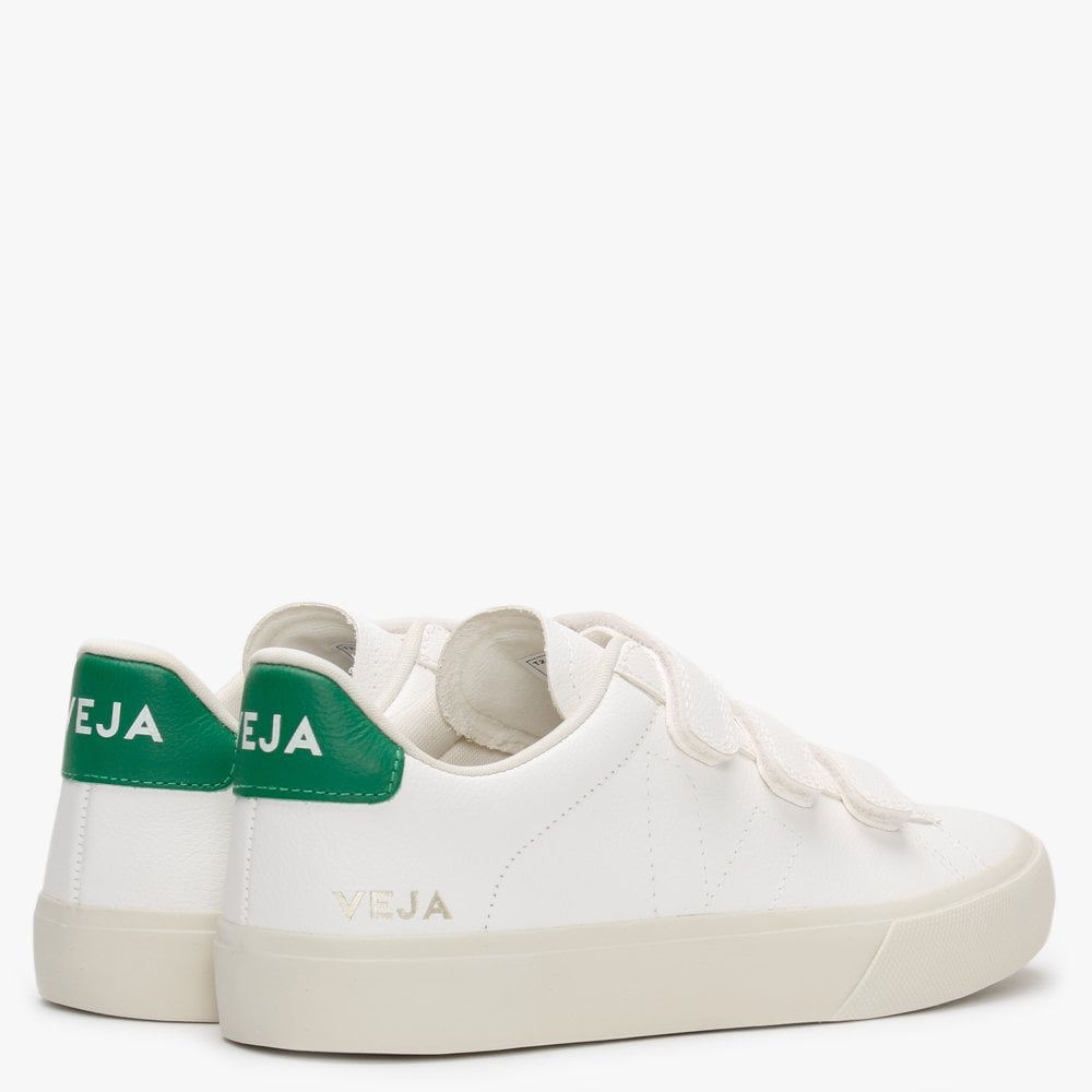 Recife Chromefree Leather Extra White Emeraude Trainers