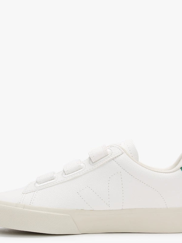 Recife Chromefree Leather Extra White Emeraude Trainers