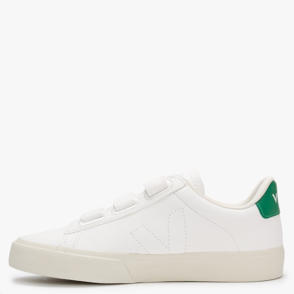 Recife Chromefree Leather Extra White Emeraude Trainers