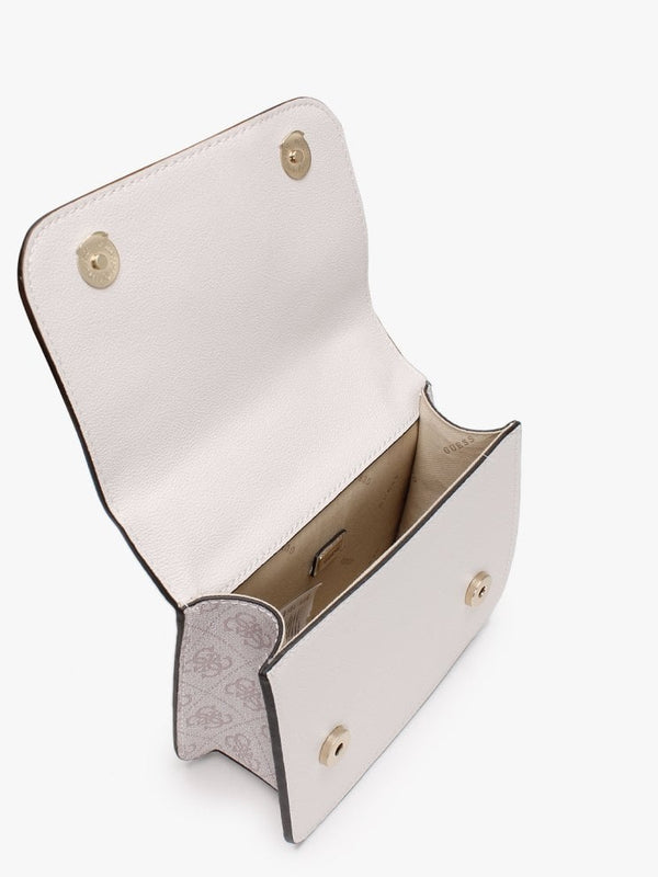 Noelle Repeat Logo Powder Mini Crossbody Bag