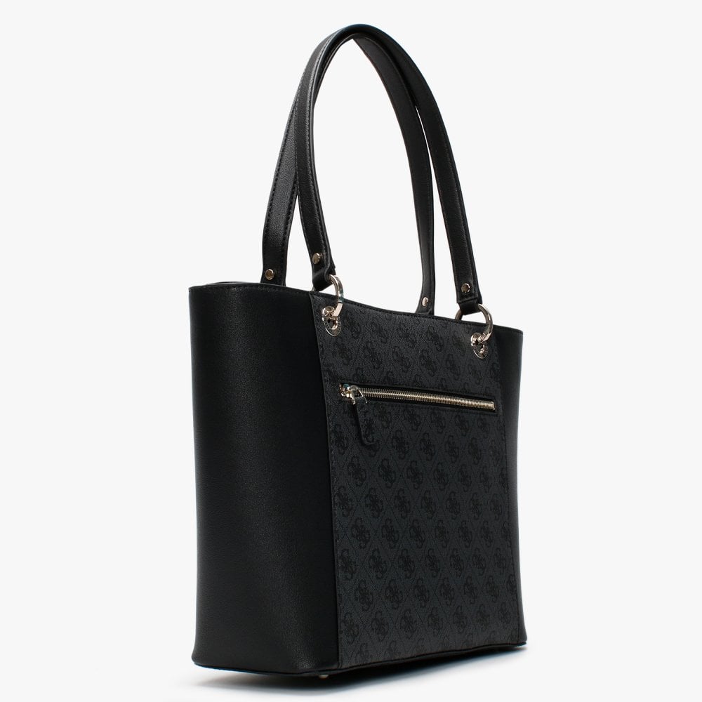 Noelle E Signature Logo Coal Tote Bag