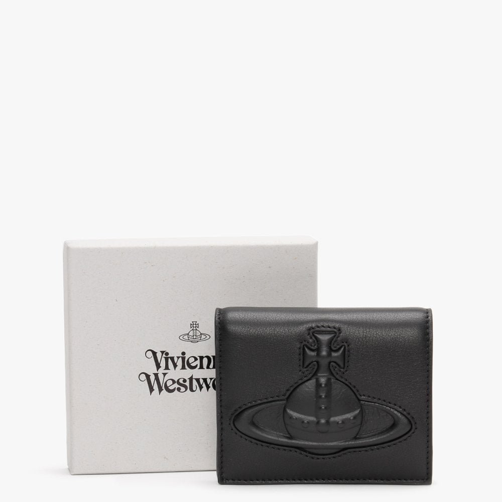 Chelsea Billfold Black Leather Wallet