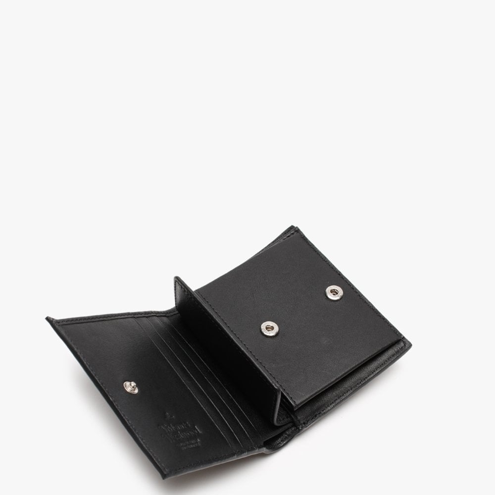 Chelsea Billfold Black Leather Wallet