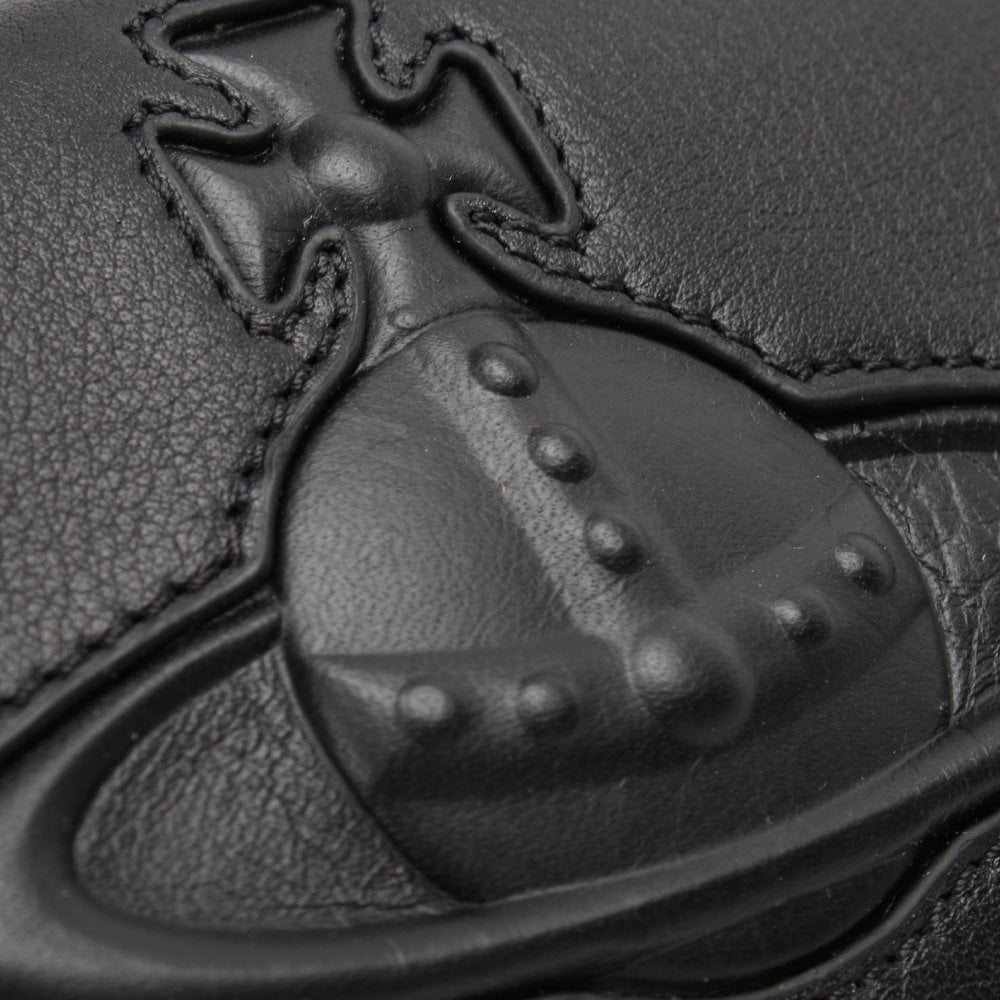 Chelsea Billfold Black Leather Wallet