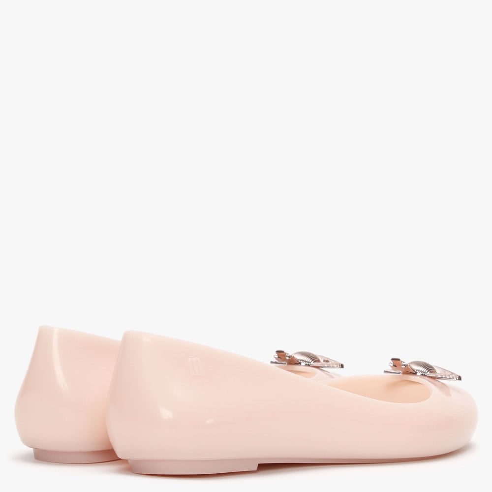 x Melissa Sweet Love Blush Rose Orb Ballet Pumps