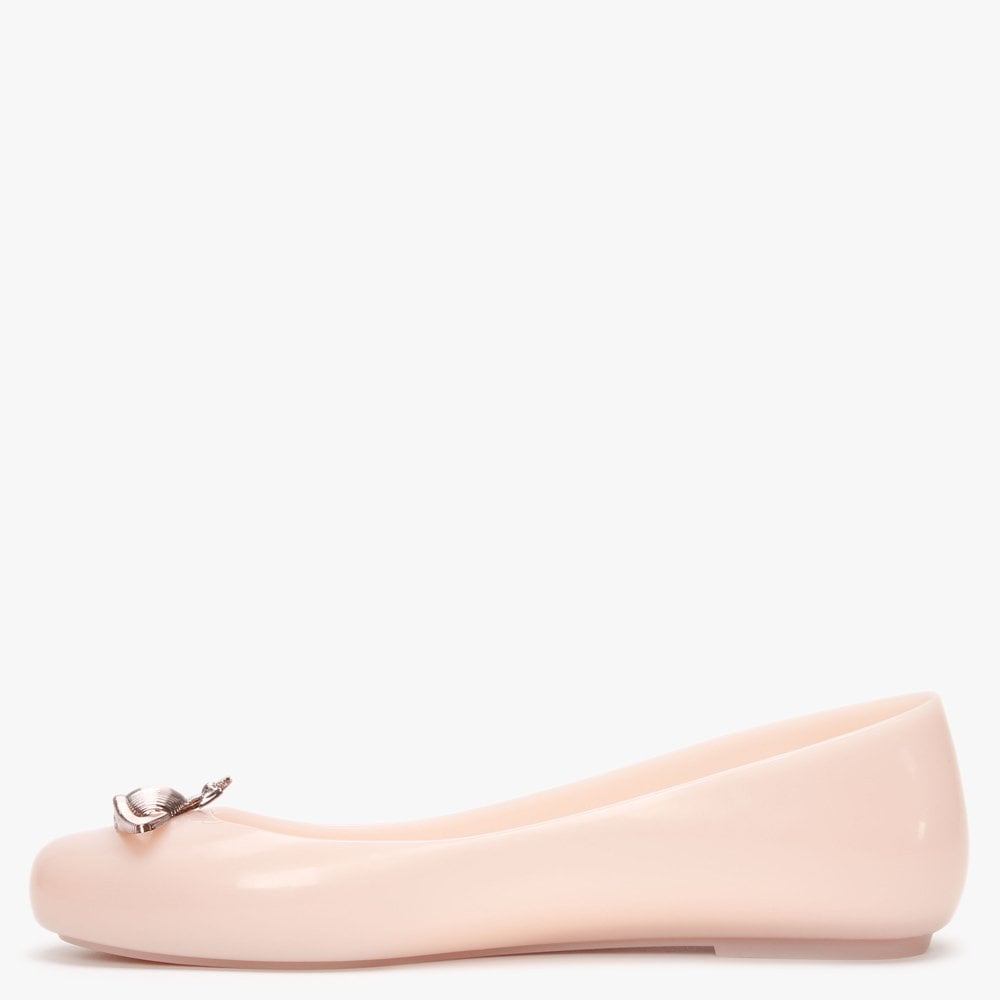 x Melissa Sweet Love Blush Rose Orb Ballet Pumps