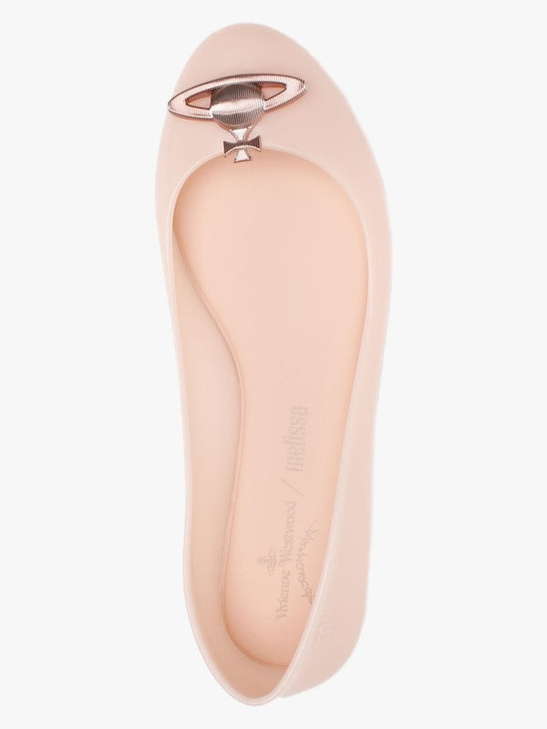 x Melissa Sweet Love Blush Rose Orb Ballet Pumps