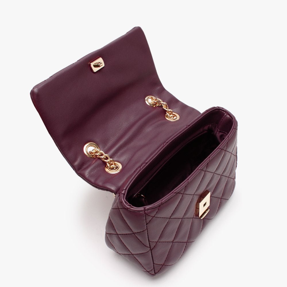 Ocarina Vino Quilted Cross-Body Bag