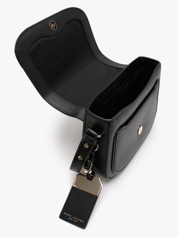 The Mini Rider Black Leather Cross-Body Bag
