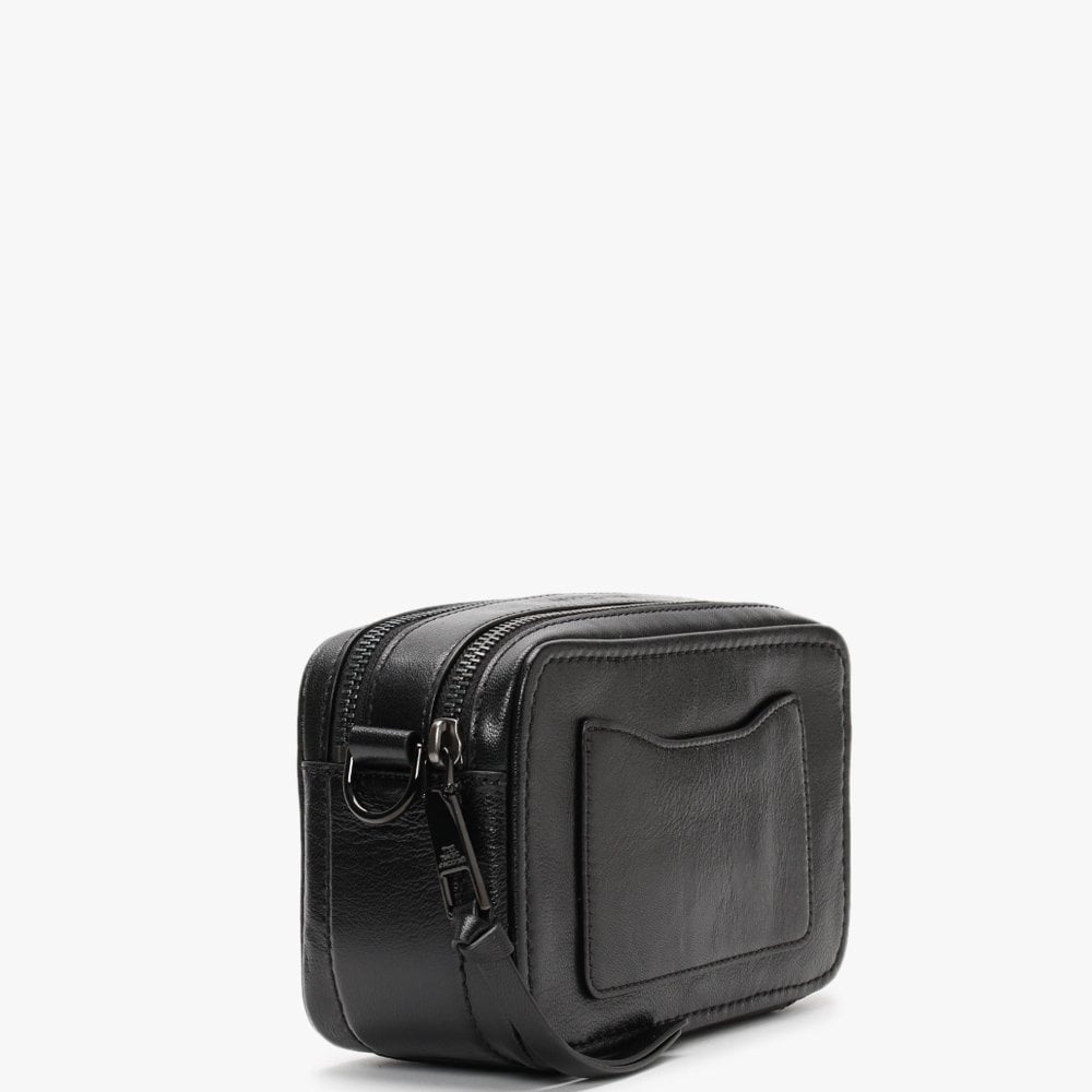 The Softshot DTM Black Leather Camera Bag