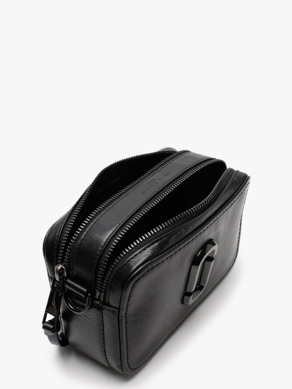 The Softshot DTM Black Leather Camera Bag