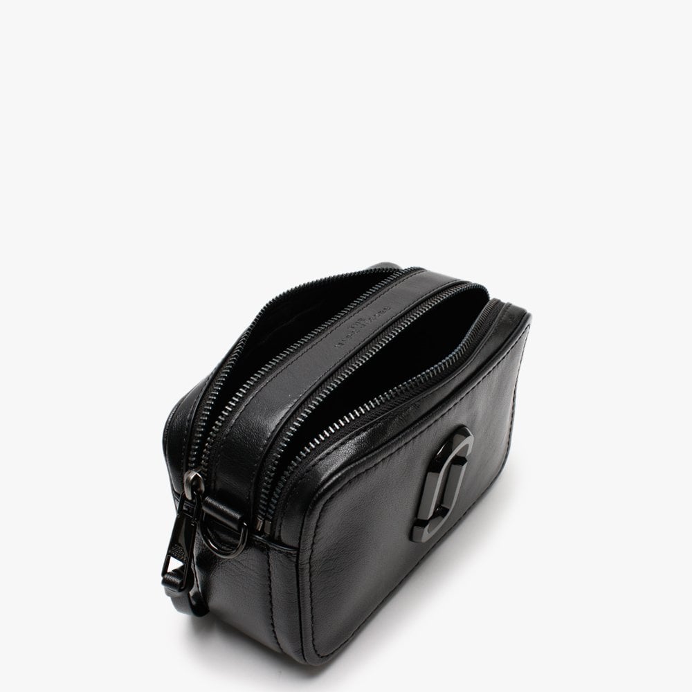 The Softshot DTM Black Leather Camera Bag