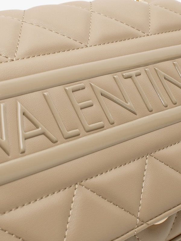 Ada Cammello Quilted Satchel Bag