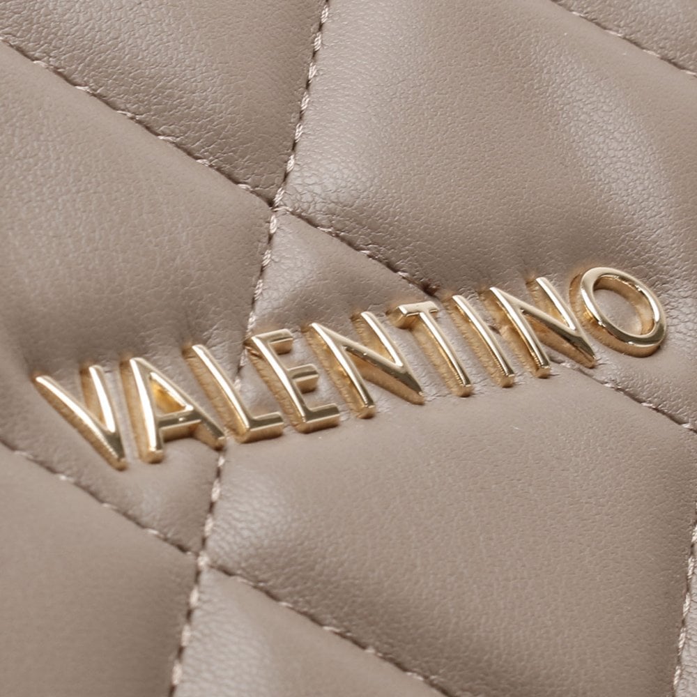 Ocarina Taupe Quilted Tote Bag
