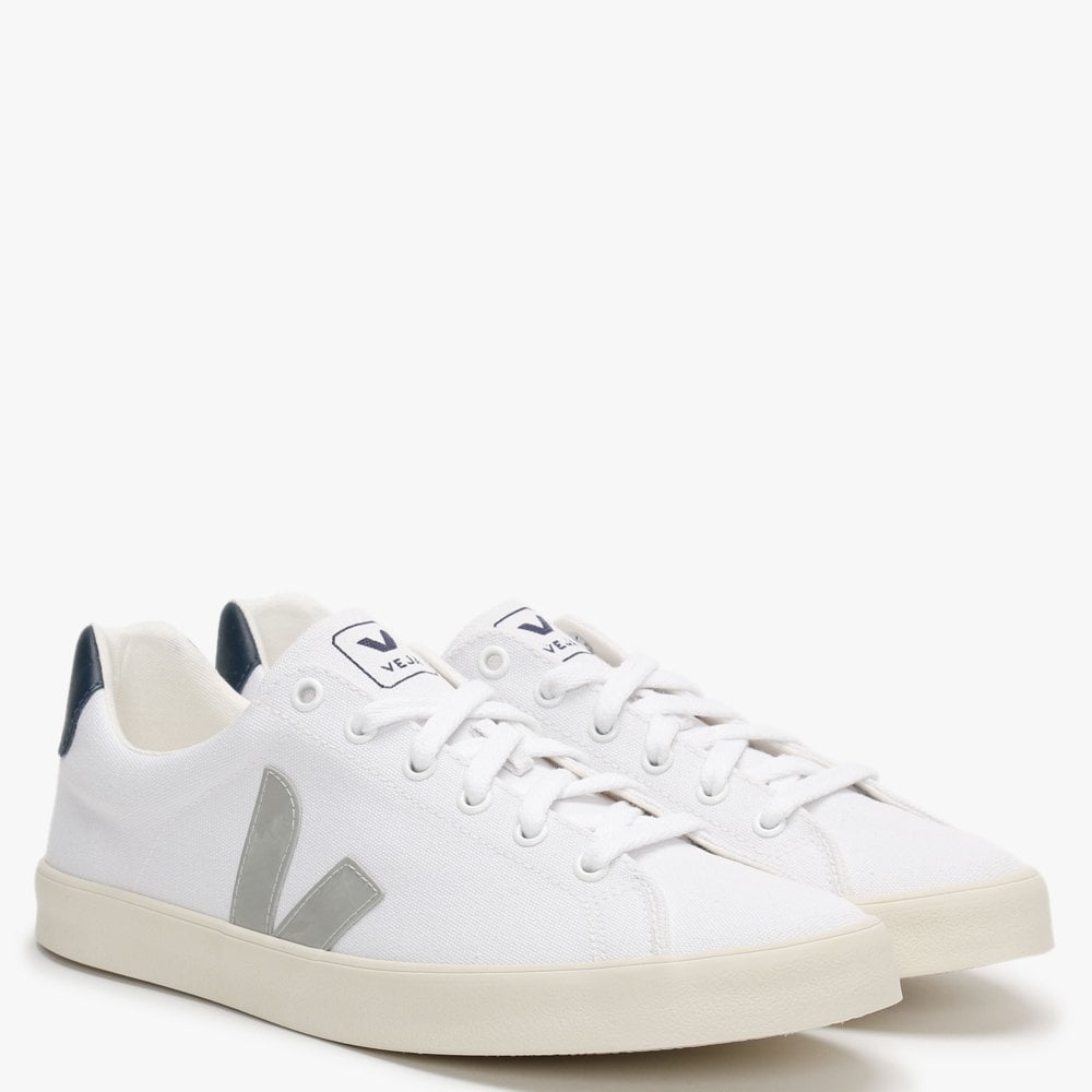 Men’s Esplar SE Canvas White Oxford Grey Nautico Trainers