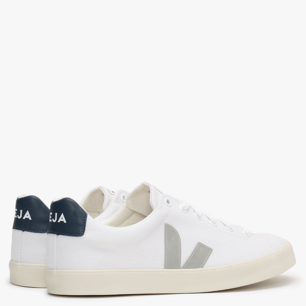 Men’s Esplar SE Canvas White Oxford Grey Nautico Trainers
