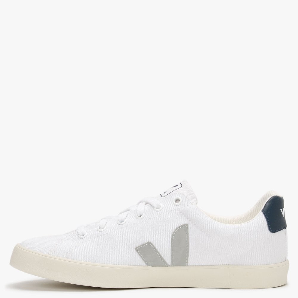 Men’s Esplar SE Canvas White Oxford Grey Nautico Trainers